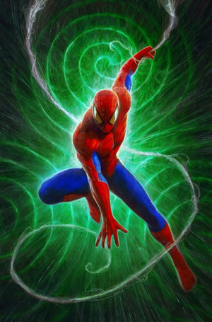 AMAZING SPIDER-MAN/VENOM: DEATH SPIRAL #1 DAVE RAPOZA SPIDER-MAN VIRGIN INC 1:25 VARIANT [DS]