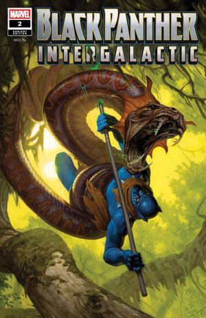 BLACK PANTHER: INTERGALACTIC #2 E.M. GIST VARIANT