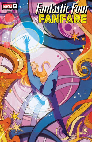 FANTASTIC FOUR FANFARE #2 NICOLETTA BALDARI 4-PART CONNECTING VARIANT