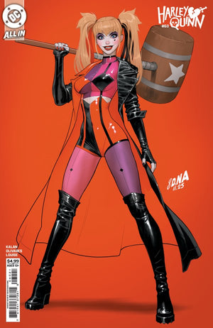 HARLEY QUINN #60 (2026) CVR B DAVID NAKAYAMA CARD STOCK VAR