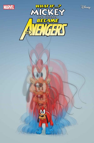 MARVEL & DISNEY: WHAT IF...? MICKEY & FRIENDS BECAME THE AVENGERS #1 PHIL NOTO C HARACTER VARIANT