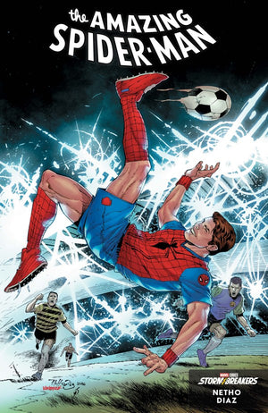 AMAZING SPIDER-MAN #30 (2026) NETHO DIAZ MARVEL SOCCER VARIANT