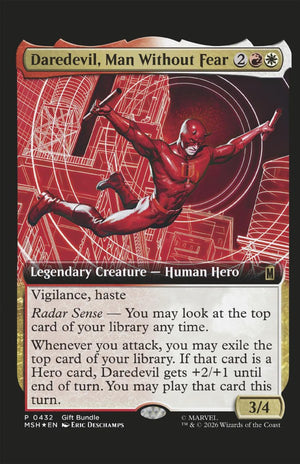 DAREDEVIL #4 (2026) CLASSIFIED ARTIST MAGIC: THE GATHERING VARIANT