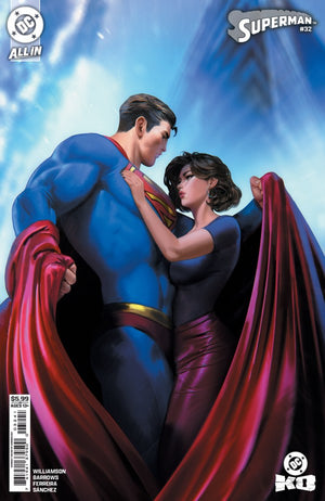 SUPERMAN #32 (2025) CVR E NOOBOVICH CARD STOCK VAR (DC K.O.)