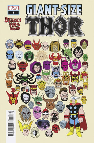 GIANT-SIZE THOR #1 (2024) DAVE BARDIN DEADLY FOES VARIANT