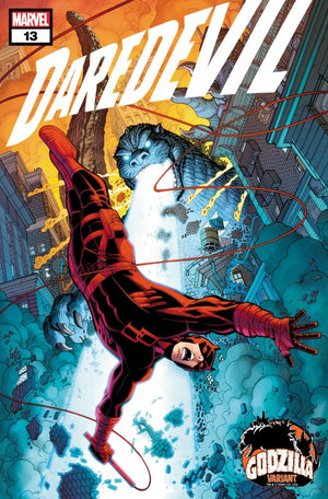 DAREDEVIL #13 (2024) NICK BRADSHAW GODZILLA VARIANT