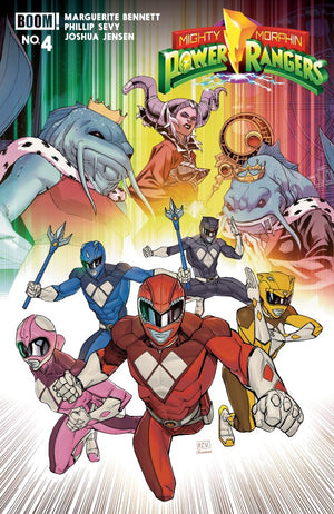 Mighty Morphin Power Rangers (2026) #4 B Variant (Dressed  Sevy)