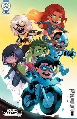 NEW TITANS #34 (2026) CVR C STEPHEN BYRNE CARD STOCK VAR