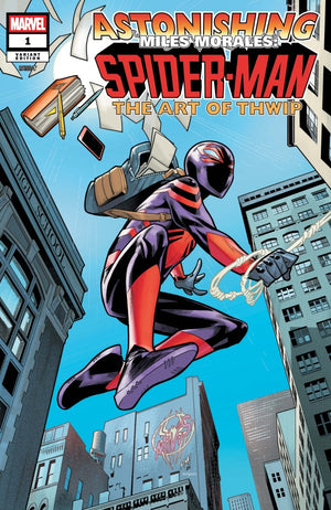 ASTONISHING MILES MORALES: SPIDER-MAN THE ART OF THWIP #1 PACO MEDINA VARIANT