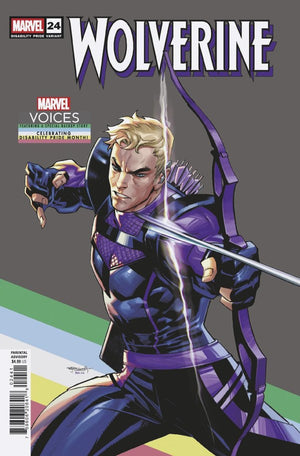 WOLVERINE #24 (2026) STEPHEN SEGOVIA DISABILITY PRIDE VARIANT