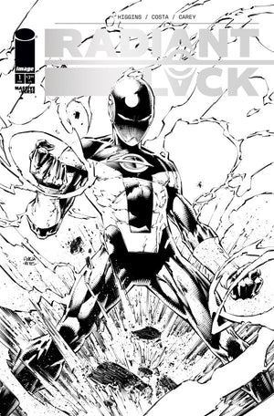RADIANT BLACK AND WHITE (ONE SHOT) CVR A DAVID FINCH