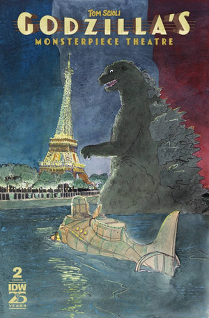 Godzilla’s Monsterpiece Theatre #2 Variant RI (10) (Horvath)