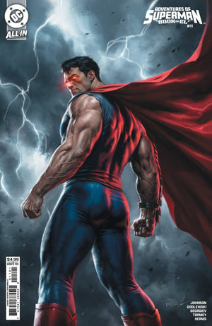 ADVENTURES OF SUPERMAN BOOK OF EL #11 (OF 12) CVR B LUCIO PARRILLO CARD STOCK VAR