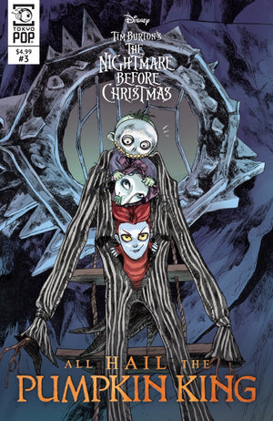 Disney Tim Burton's The Nightmare Before Christmas: All Hail the Pumpkin King  Issue #3