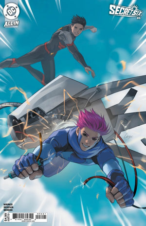 SECRET SIX #6 (OF 6) CVR B LESLEY LEIRIX LI CARD STOCK VAR