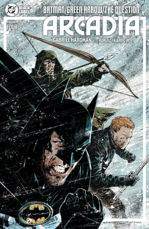 BATMAN / GREEN ARROW / THE QUESTION: ARCADIA #4 (OF 4) CVR A GABRIEL HARDMAN (MR)