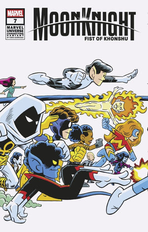 MOON KNIGHT: FIST OF KHONSHU #7 (2025) CHRIS GIARRUSSO MARVEL UNIVERSE CONNECTING WRAP VARIANT I