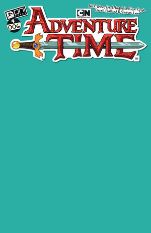 ADVENTURE TIME (2025) #6 CVR C BMO TEAL BLANK SKETCH VAR