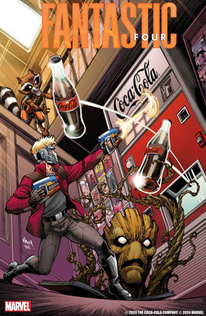 FANTASTIC FOUR #24 (2024) TODD NAUCK MARVEL & COCA-COLA VARIANT