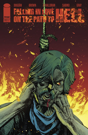 FALLING IN LOVE ON THE PATH TO HELL #10 CVR A GARRY BROWN (MR)