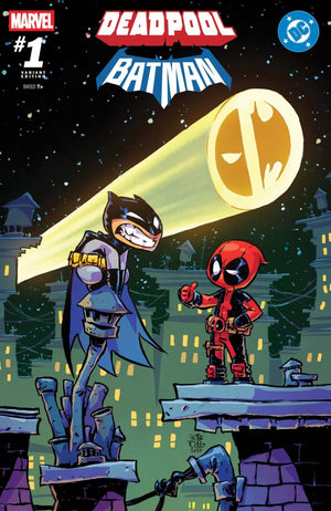 MARVEL/DC: DEADPOOL/BATMAN #1 SKOTTIE YOUNG VARIANT