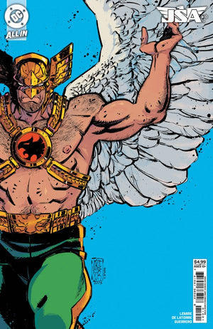 JSA #10 (2025) CVR B JORGE CORONA CARD STOCK VAR