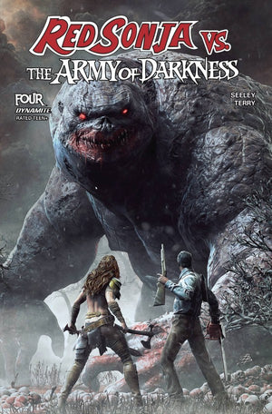 RED SONJA VS ARMY OF DARKNESS #4 CVR A BJORN BARENDS