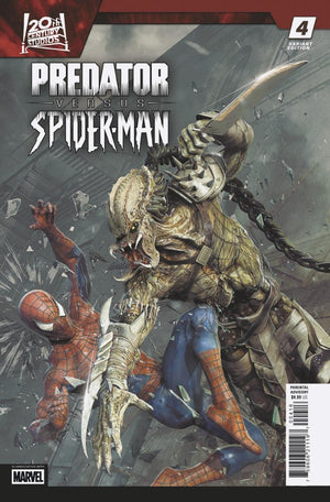 PREDATOR VS. SPIDER-MAN #4 BJORN BARENDS INC 1:25 VARIANT