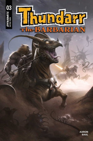 THUNDARR THE BARBARIAN #3 CVR B FRANCESCO MATTINA VAR