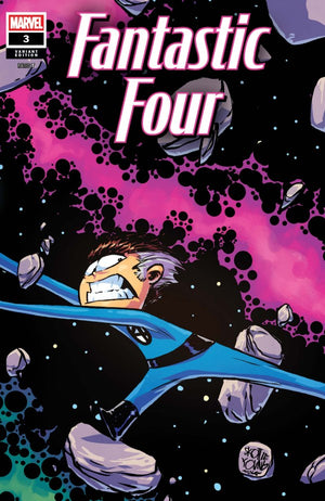 FANTASTIC FOUR #3 (2025) SKOTTIE YOUNG 5-PART CONNECTING VARIANT [DOOM]