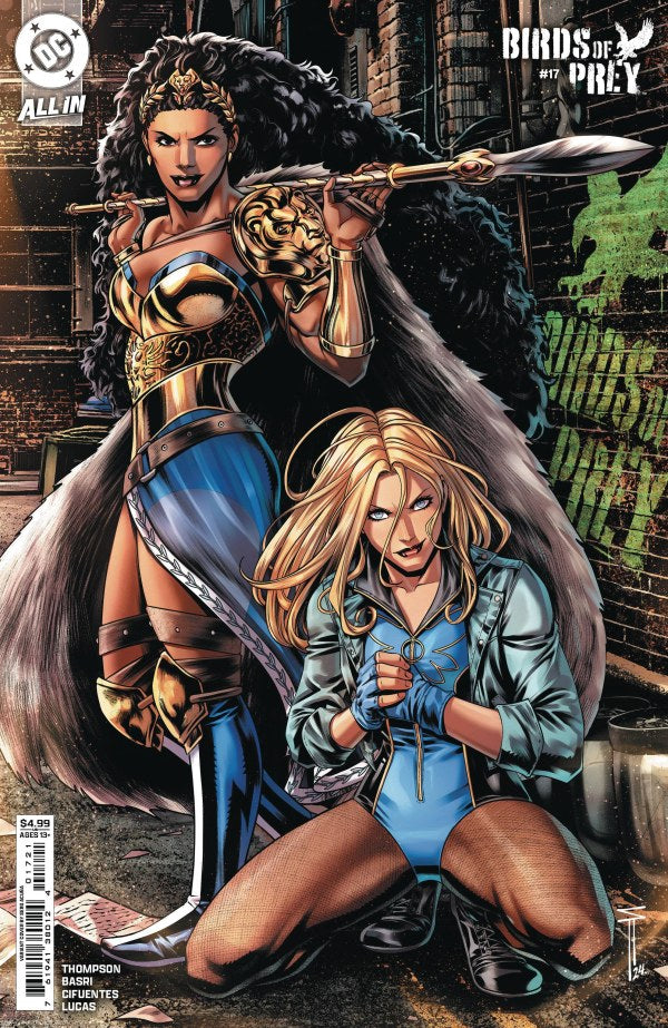 BIRDS OF PREY #17 (2025) CVR B SERG ACUNA CARD STOCK VAR