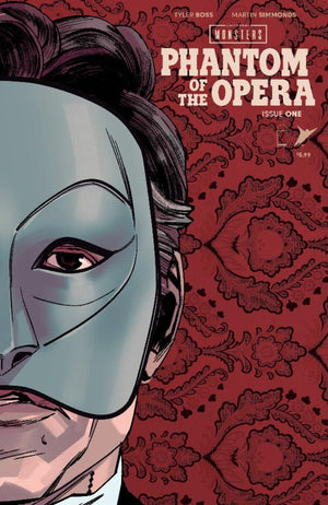 UNIVERSAL MONSTERS PHANTOM OF THE OPERA #1 (OF 4) CVR I ANDREA MILANA & JILLIAN CRAB DIE CUT CARDSTOCK VAR