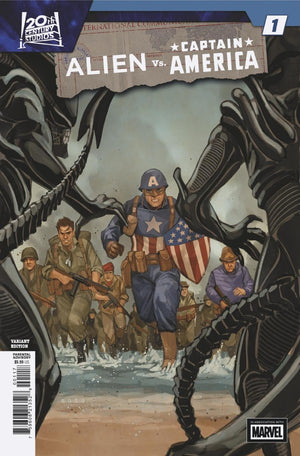 ALIEN VS. CAPTAIN AMERICA #1 PHIL NOTO INC 1:50 VARIANT