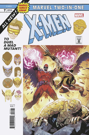 X-MEN #7 (2024) ROGE ANTONIO MARVEL TWO-IN-ONE VARIANT
