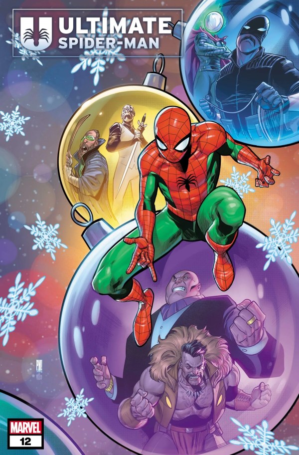 ULTIMATE SPIDER-MAN #12 PACO MEDINA WINTER HOLIDAY VARIANT