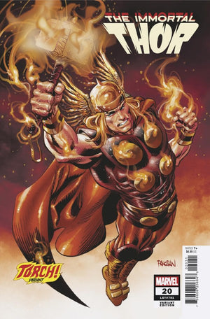 IMMORTAL THOR #20 (2025) DAN PANOSIAN TORCH! VARIANT