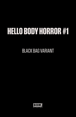 Hello Body Horror #1 C Black Bag Variant (Dressed  Black Bag, Wayshak)
