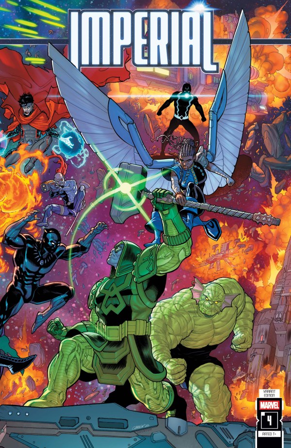 IMPERIAL #4 JAVIER GARRON 4-PART CONNECTING VARIANT