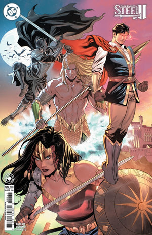 DARK KNIGHTS OF STEEL II #2 (OF 12) CVR D LUCAS MEYER CARD STOCK VAR