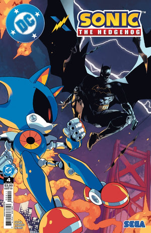 DC X SONIC THE HEDGEHOG #4 (OF 5) CVR A PABLO M COLLAR