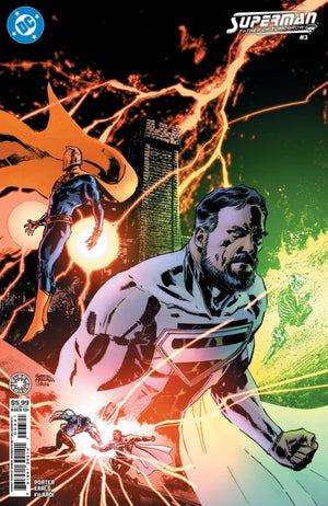 SUPERMAN: FATHER OF TOMORROW #3 (OF 6) CVR B GABRIEL HARDMAN CARD STOCK VAR