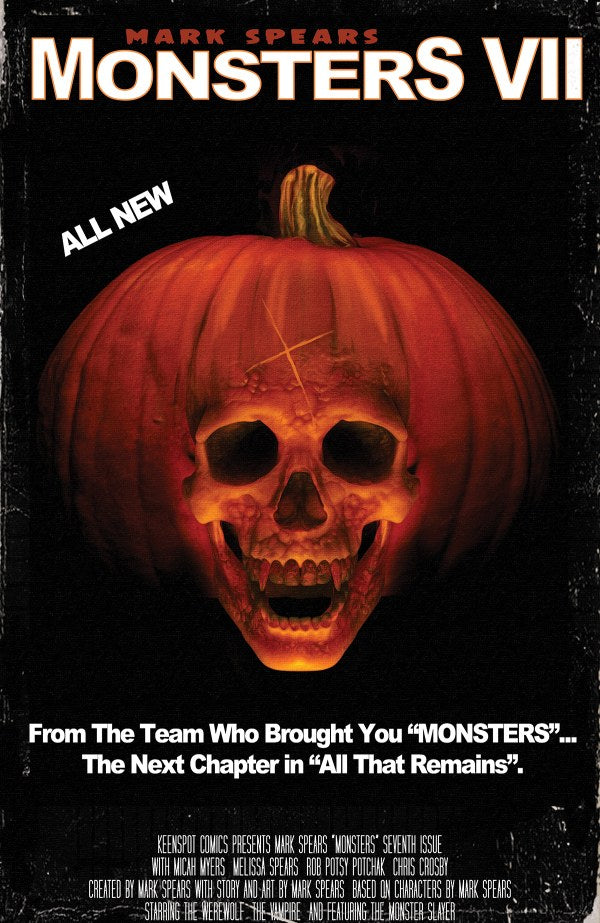 MARK SPEARS MONSTERS #7 CVR C MARK SPEARS HALLOWEEN II HOMAGE VAR