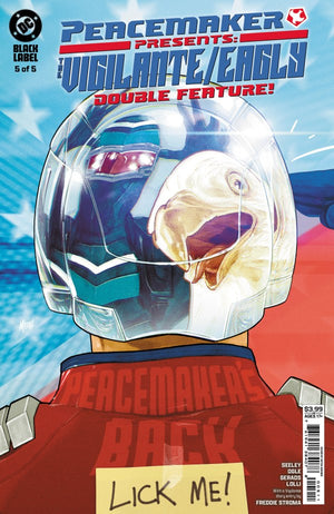 PEACEMAKER PRESENTS THE VIGILANTE EAGLY DOUBLE FEATURE #5 (OF 5) CVR A MITCH GERADS (MR)
