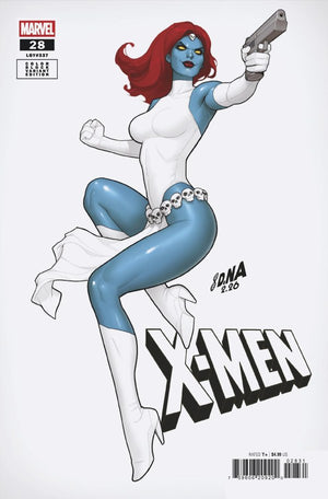 X-MEN #28 (2026) DAVID NAKAYAMA COLOR BLOCK WHITE VARIANT