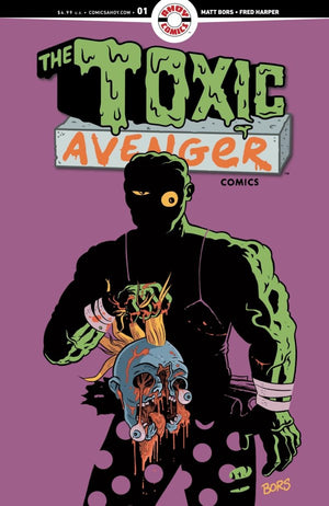 TOXIC AVENGER COMICS #1 CVR B 5 COPY MATT BORS UNLOCK VAR (MR)