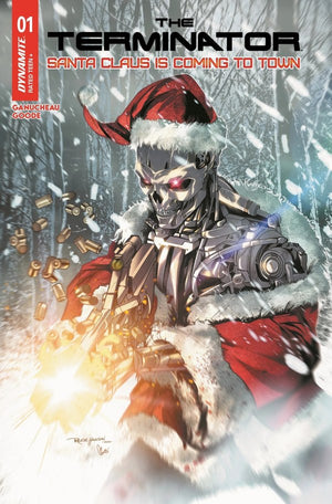 TERMINATOR SANTA CLAUS IS COMING TO TOWN #1 (ONE SHOT) CVR C REESE HANNIGAN VAR
