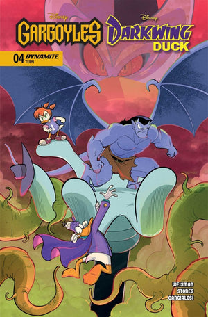 GARGOYLES / DARKWING DUCK #4 CVR C CARLO LAURO VAR