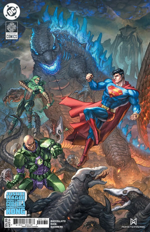 JUSTICE LEAGUE VS GODZILLA VS KONG 2 #1 (OF 7) CVR C ALAN QUAH CARD STOCK VAR