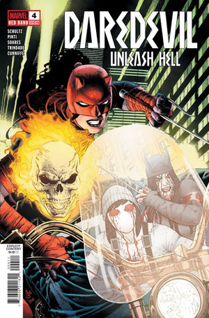 DAREDEVIL: UNLEASH HELL - RED BAND #4 [POLYBAGGED]
