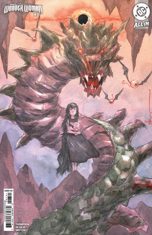 ABSOLUTE WONDER WOMAN #7 CVR D INC 1:25 DUSTIN NGUYEN CARD STOCK VAR